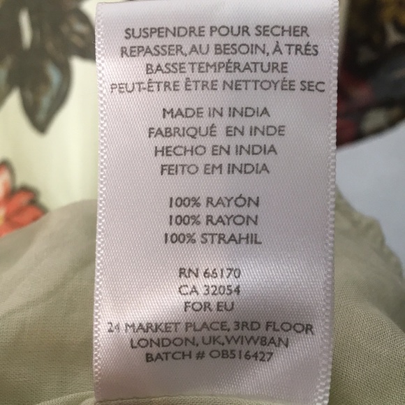 Kimchi Blue Floral Dress Size XS - Picture 3 of 4